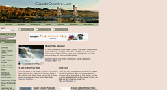 Desktop Screenshot of coppercountry.com
